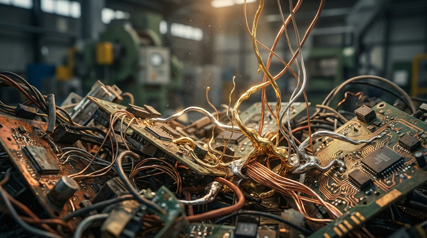 Kinh tế Tuần hoàn Điện tử: Tái chế rác thải, kim loại quý