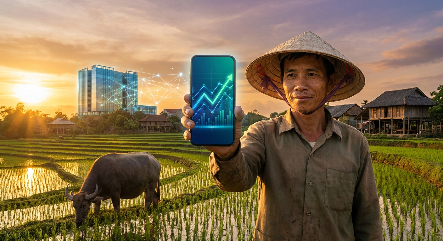 Tài chính Fintech: Xóa nhòa khoảng cách ngân hàng cho nông thôn