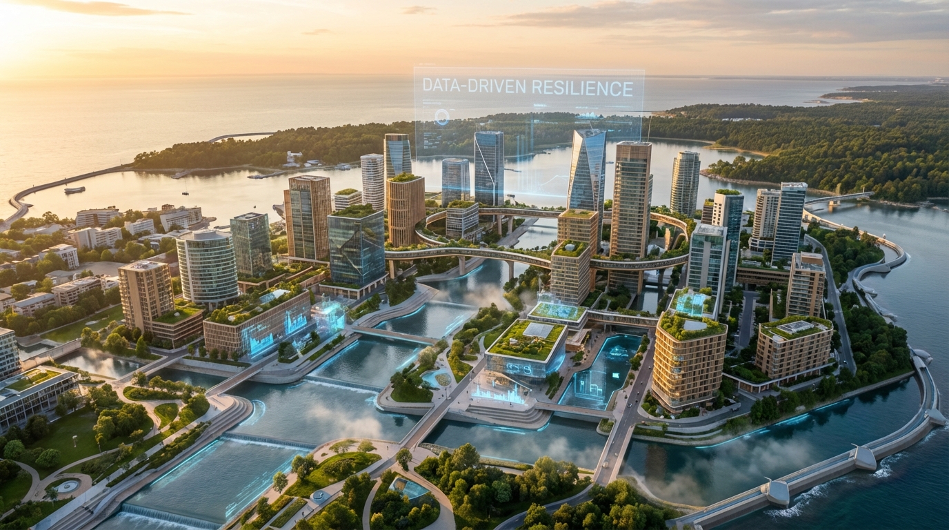 Thiết kế đô thị chống lũ bằng mô hình dữ liệu