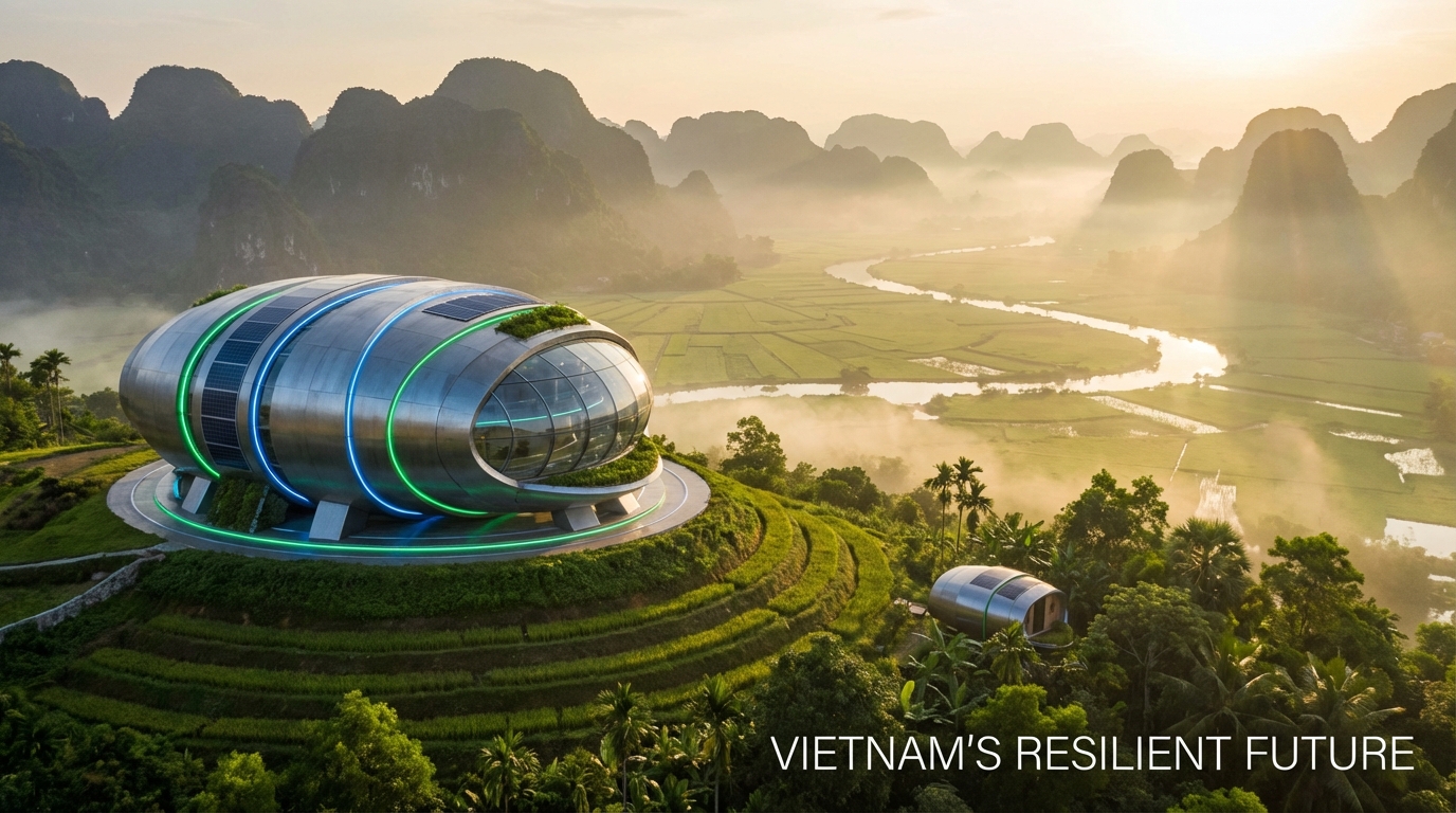 Trụ sở “Thành phố Thông minh”: Pod chống thiên tai cho Việt Nam