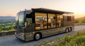 Xe Buýt Du Mục Số: Văn Phòng Di Động Cao Cấp